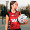 Sublimated Womens Netball Bibs Feature